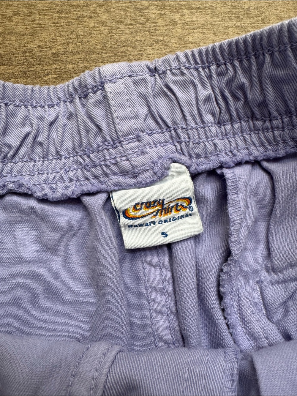 Crazy Shirts Lavender-dyed 5” Shorts - Picture 3 of 8